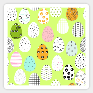 It's Easter Time • Easter Motif • Happy Easter Sticker